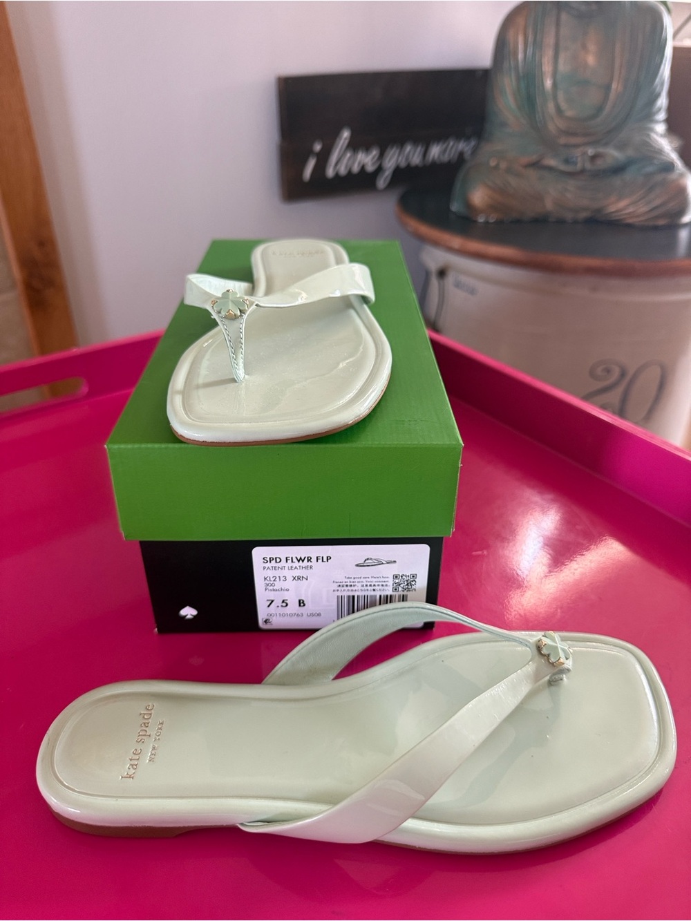 kate spade New York Spade Flower Flip-flop Sandals